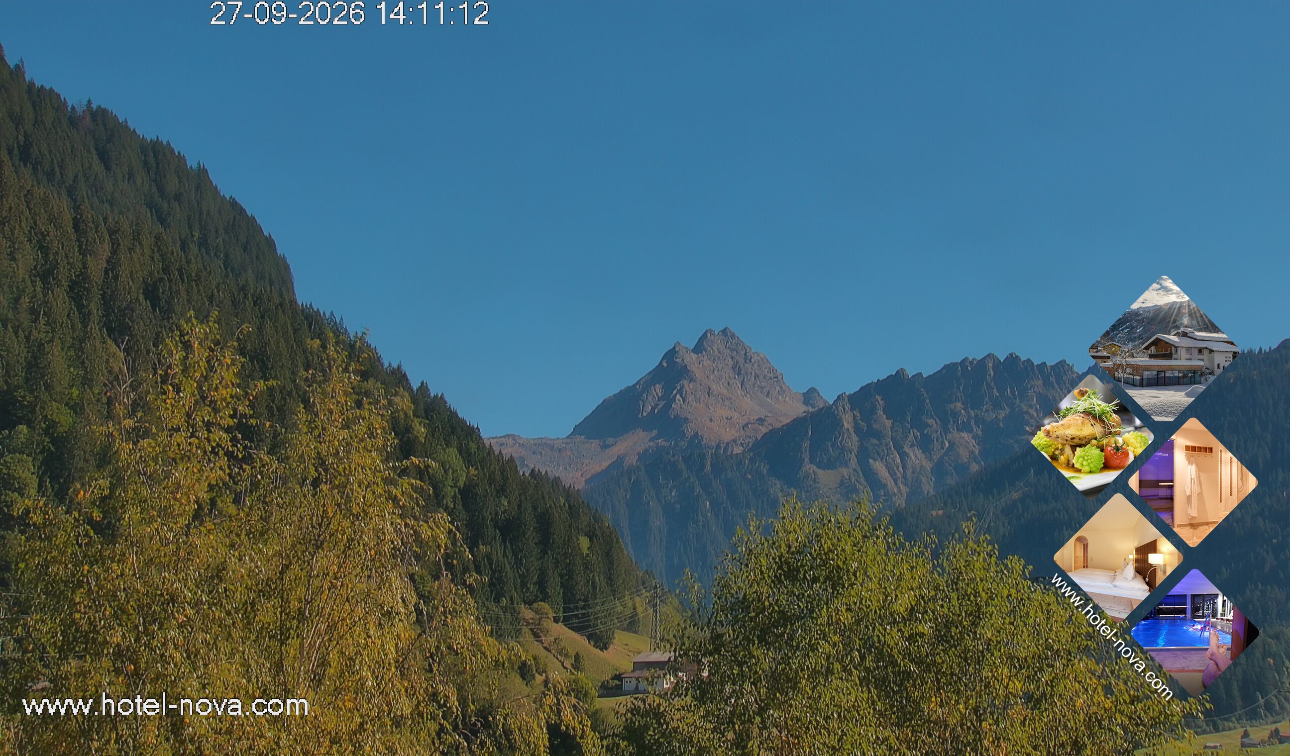 Archiv Foto Webcam Valülla, Silvretta Montafon