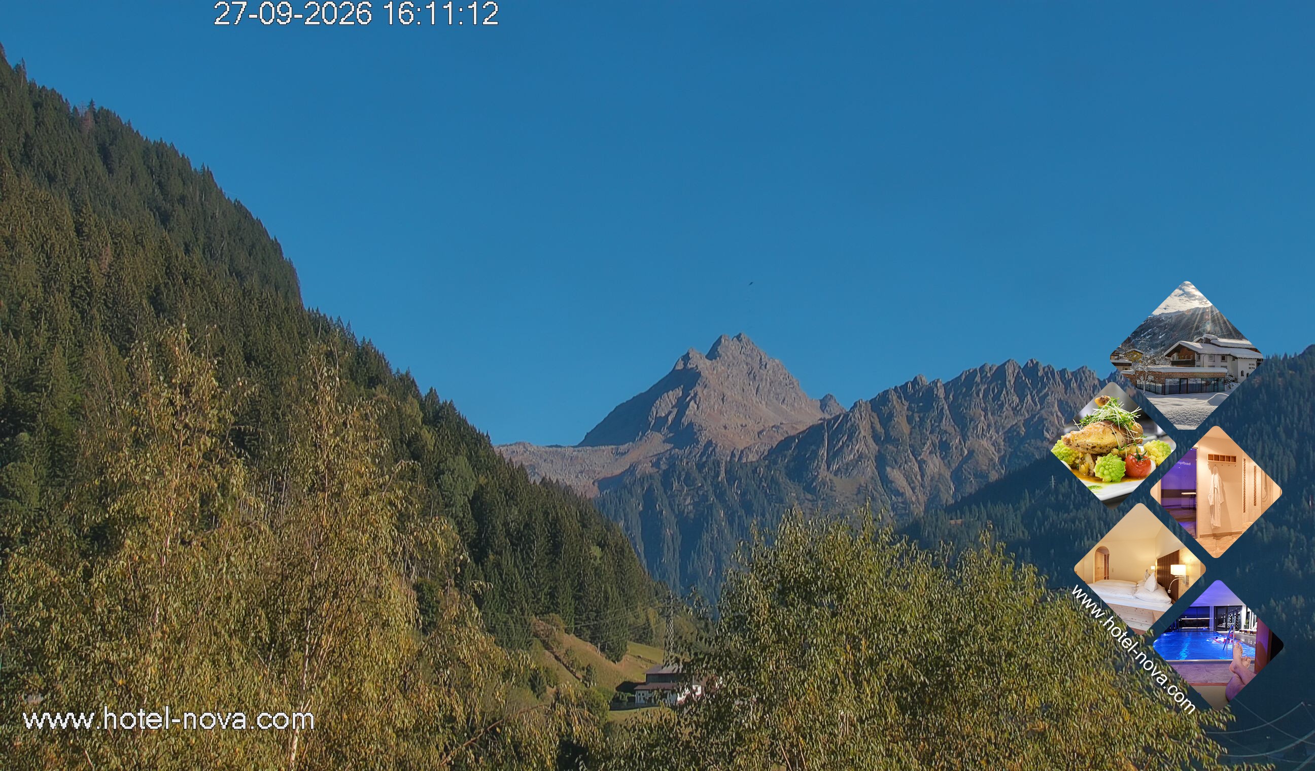 Archiv Foto Webcam Valülla, Silvretta Montafon