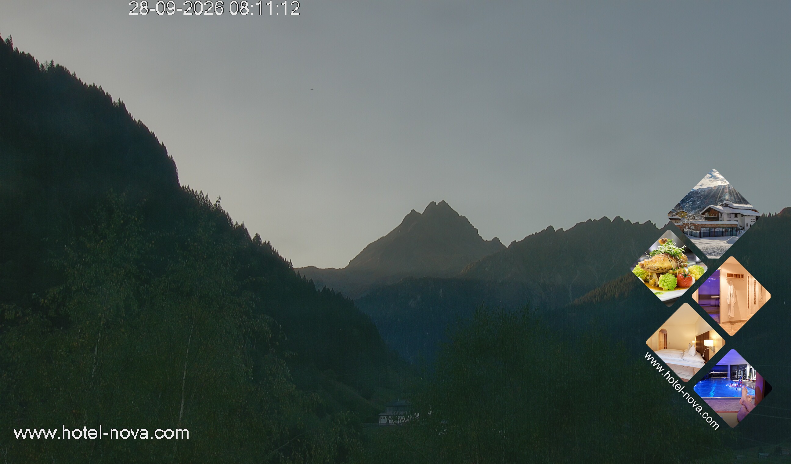 Archiv Foto Webcam Valülla, Silvretta Montafon