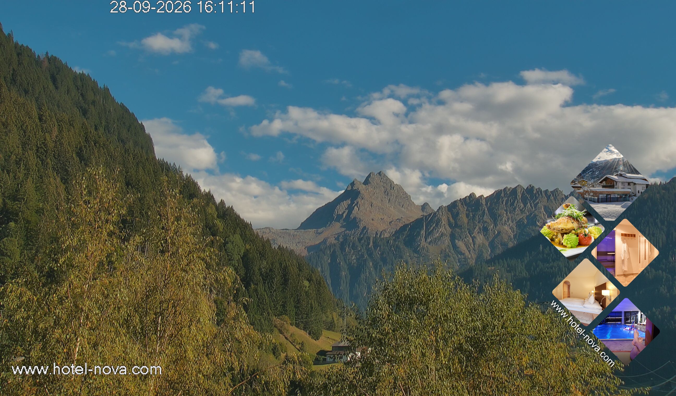 Archiv Foto Webcam Valülla, Silvretta Montafon