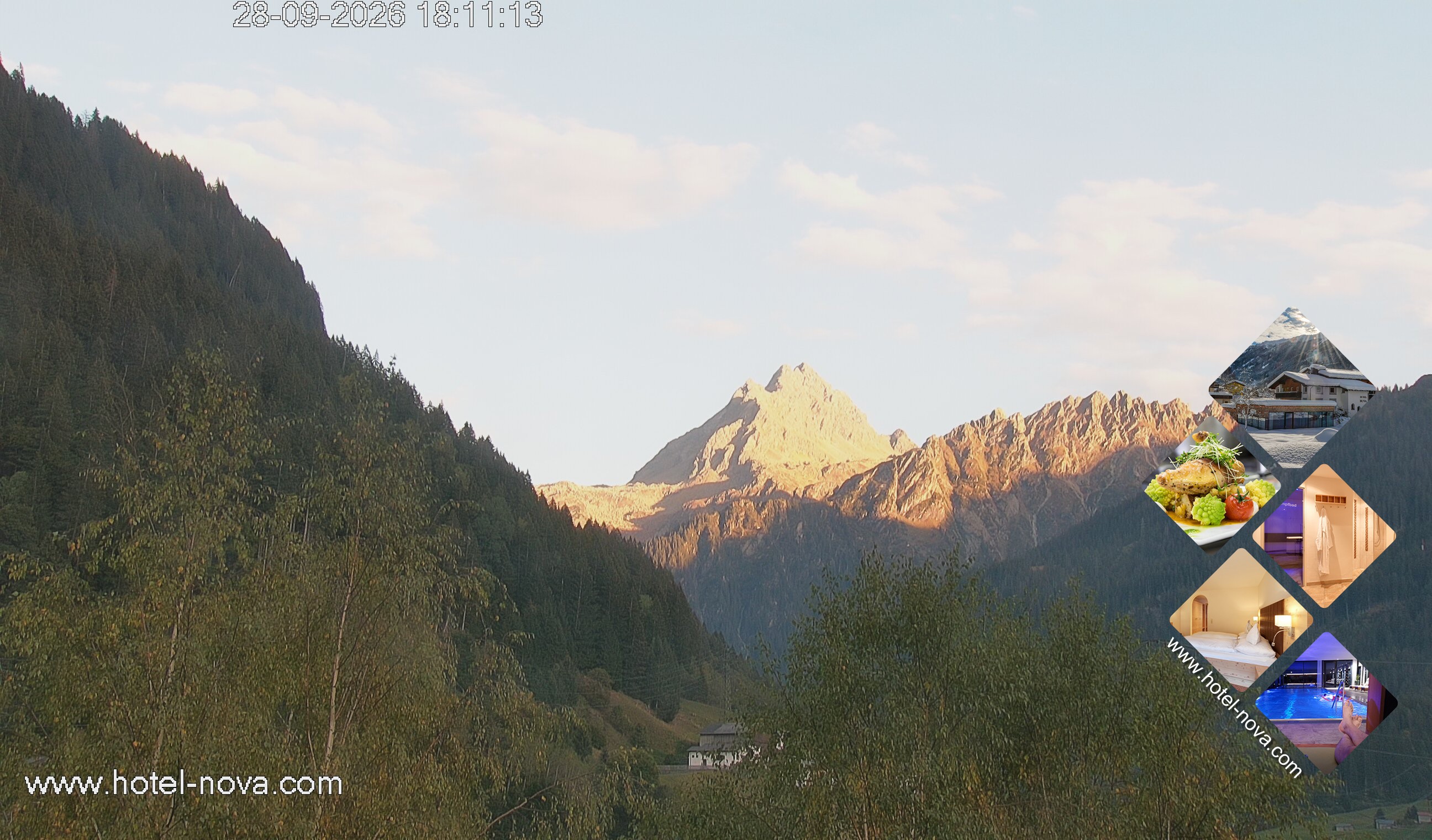 Archiv Foto Webcam Valülla, Silvretta Montafon