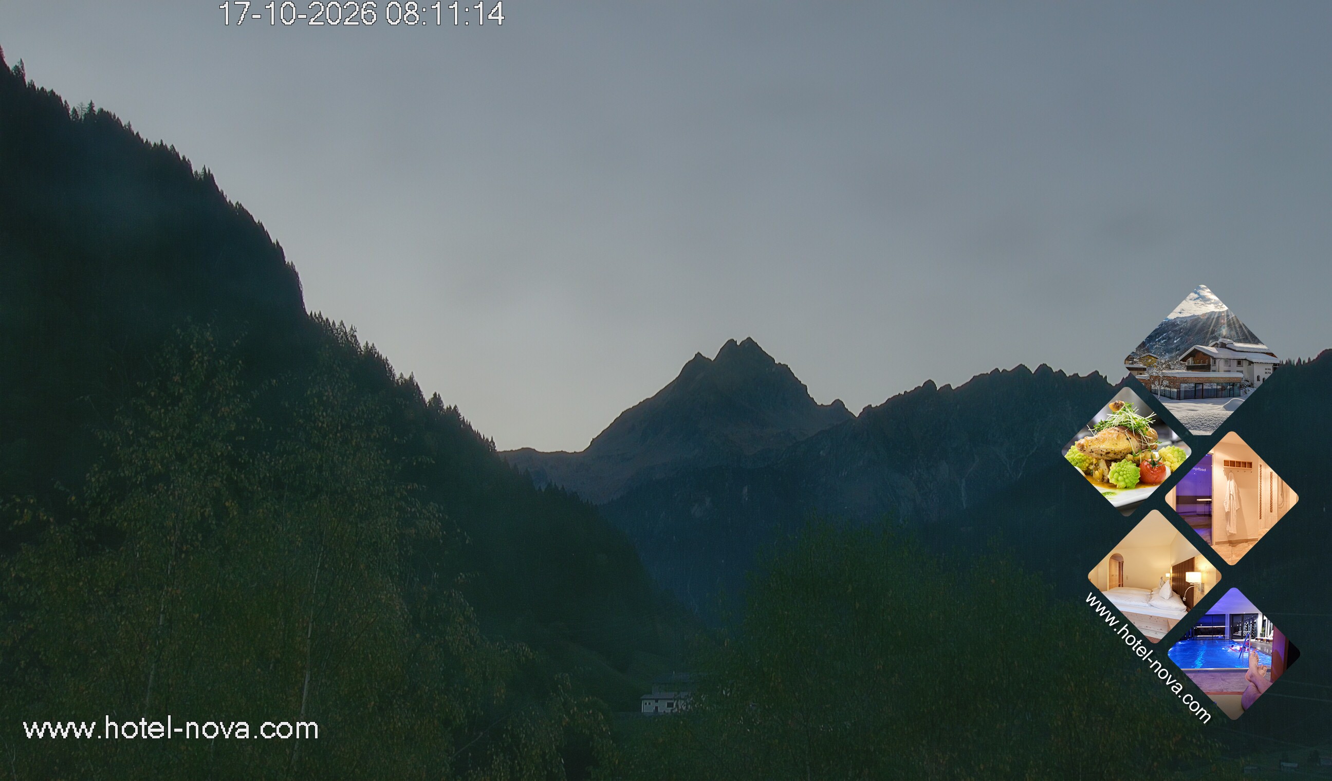 Archiv Foto Webcam Valülla, Silvretta Montafon