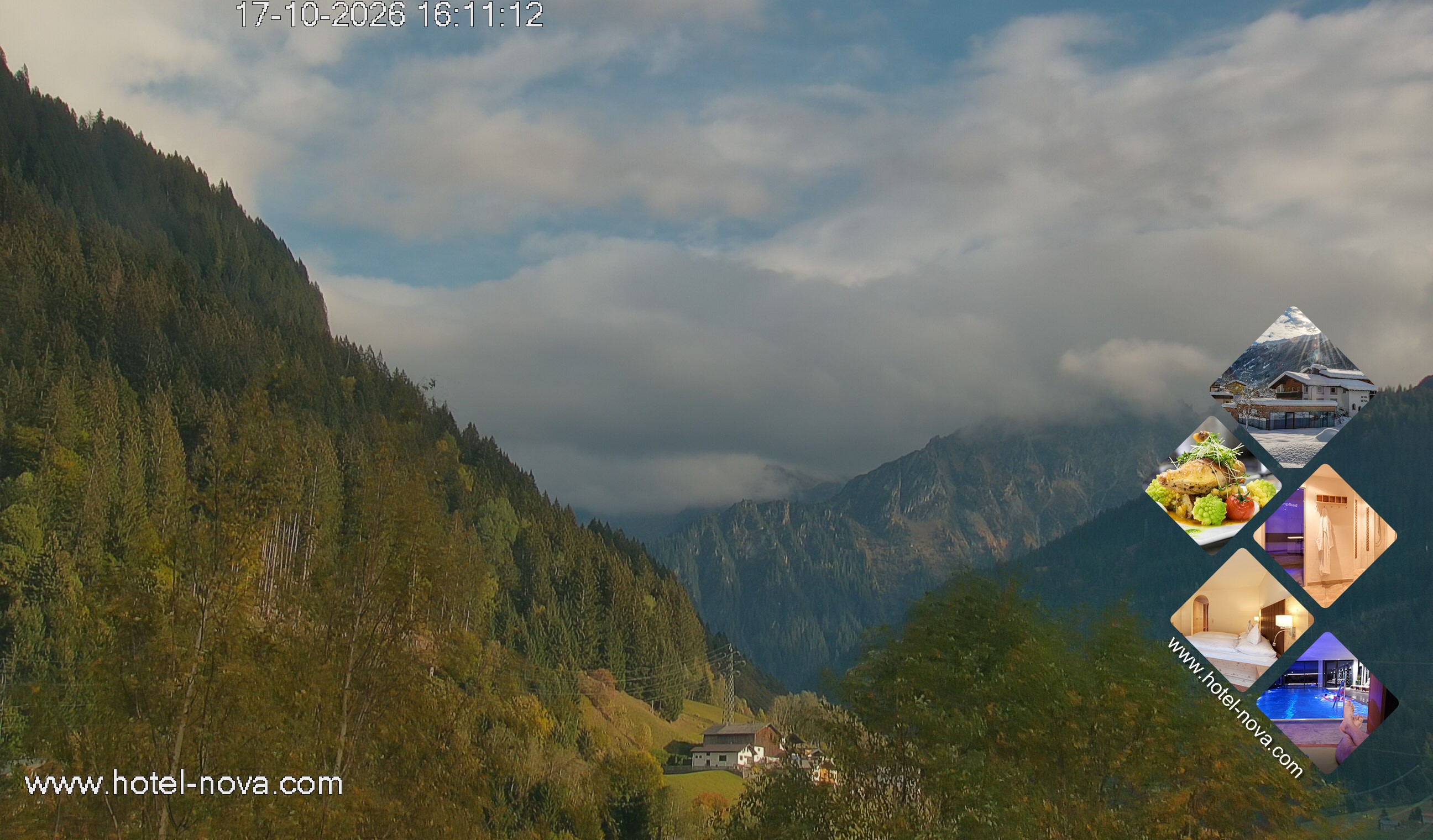 Archiv Foto Webcam Valülla, Silvretta Montafon
