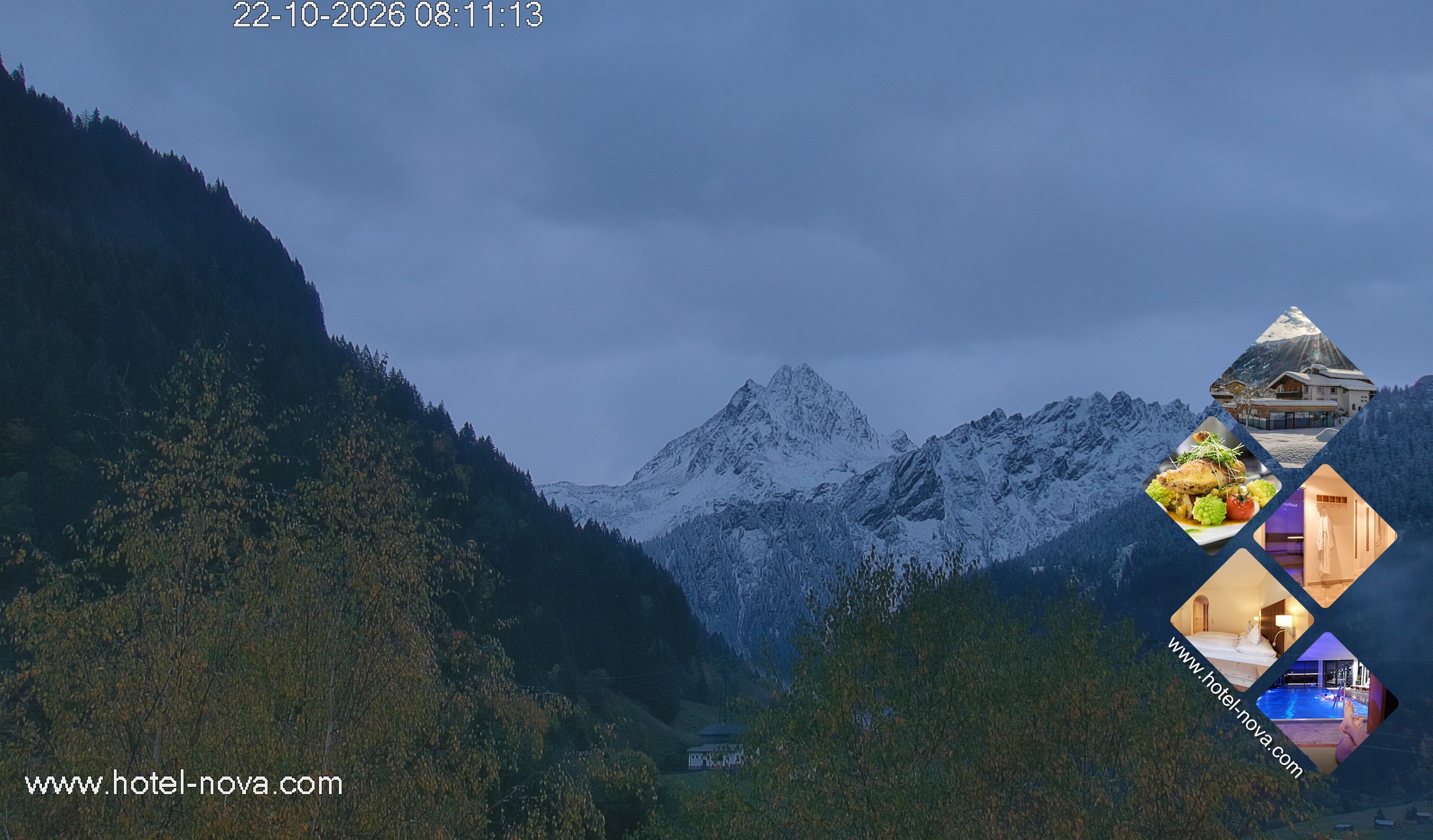 Archiv Foto Webcam Valülla, Silvretta Montafon