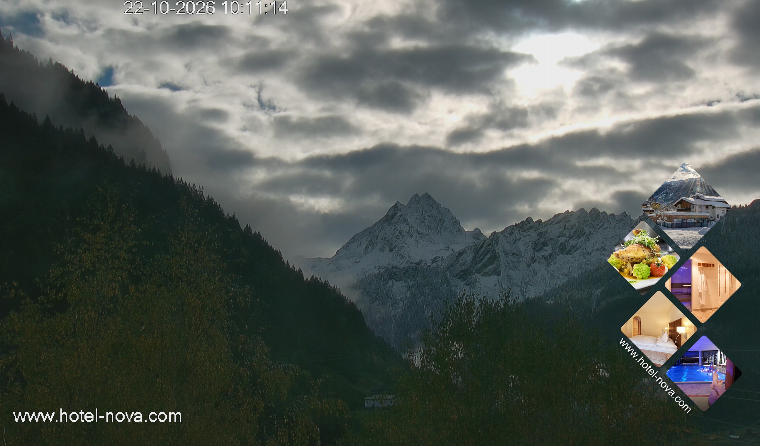 Archiv Foto Webcam Valülla, Silvretta Montafon