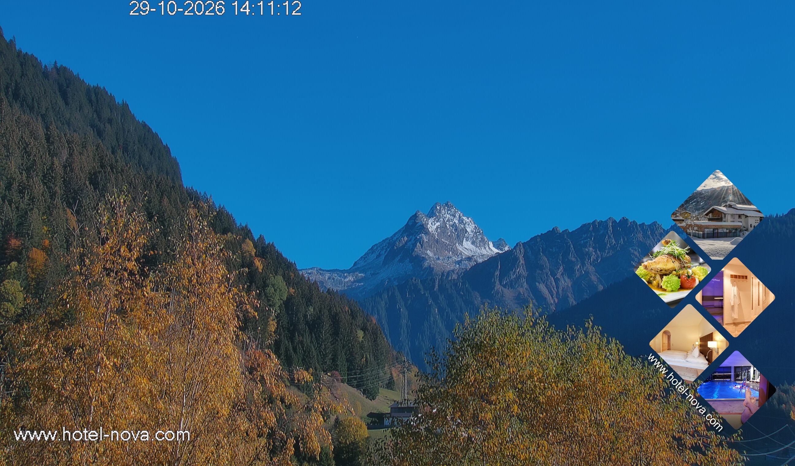 Archiv Foto Webcam Valülla, Silvretta Montafon