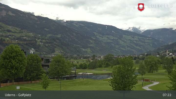 Archiv Foto Webcam Golfplatz in Uderns