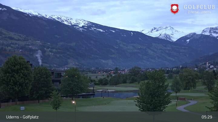 Archiv Foto Webcam Golfplatz in Uderns