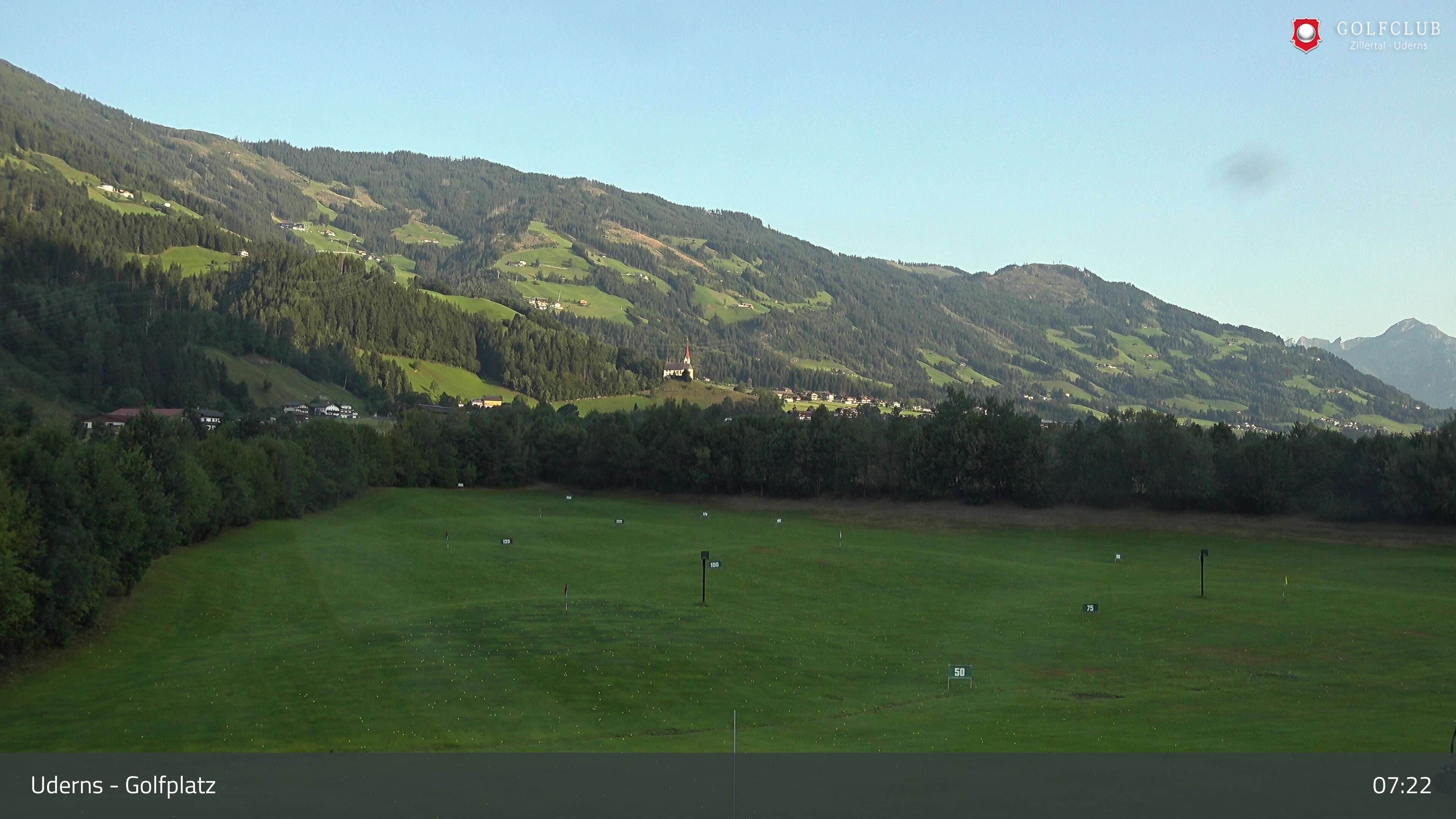 Archiv Foto Webcam Golfplatz in Uderns
