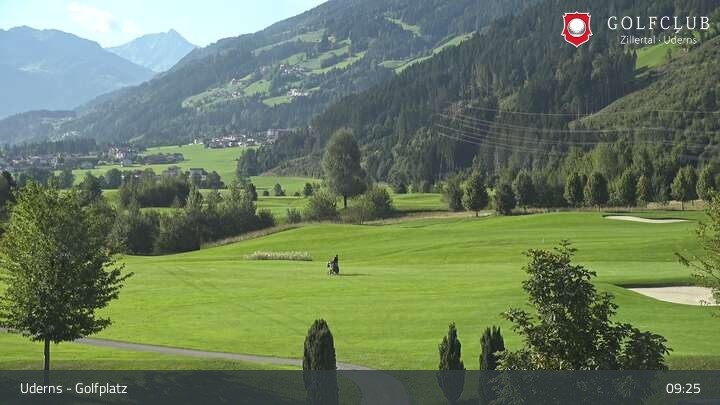 Archiv Foto Webcam Golfplatz in Uderns