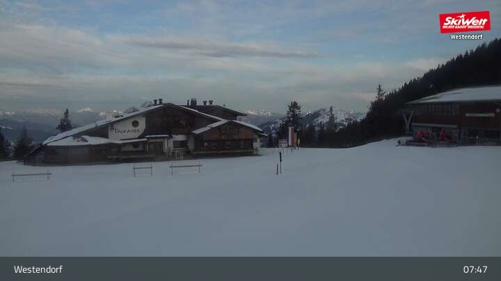 Archiv Foto Webcam Bergrestaurant Talkaser - Westendorf