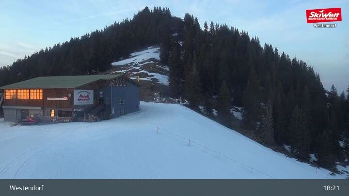 Archived image Webcam Talkaser Mountain Restaurant - Westendorf