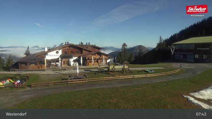 Archiv Foto Webcam Bergrestaurant Talkaser - Westendorf