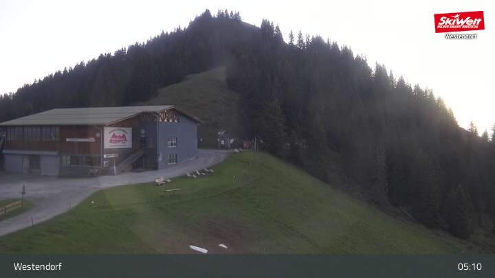 Archived image Webcam Talkaser Mountain Restaurant - Westendorf