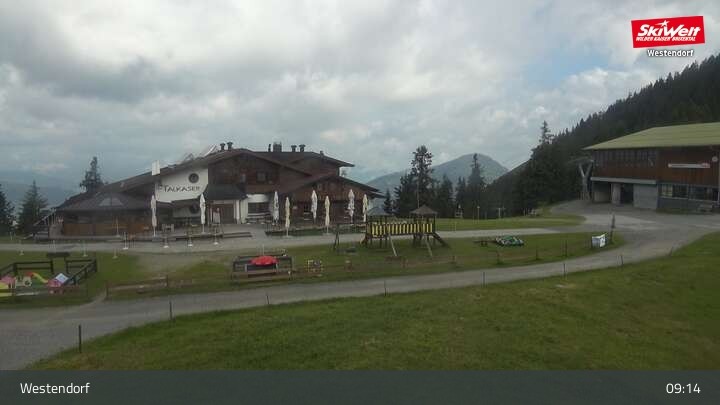 Archived image Webcam Talkaser Mountain Restaurant - Westendorf