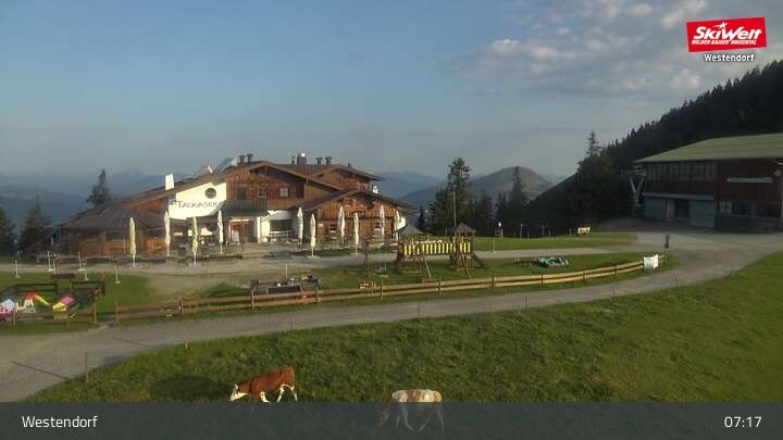 Archiv Foto Webcam Bergrestaurant Talkaser - Westendorf