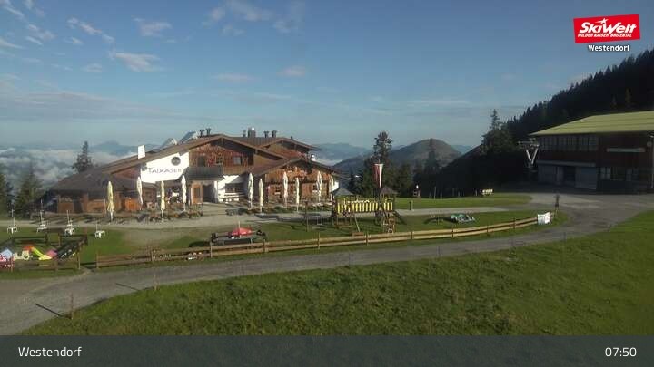 Archiv Foto Webcam Bergrestaurant Talkaser - Westendorf