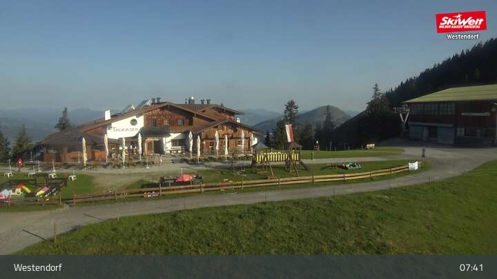 Archiv Foto Webcam Bergrestaurant Talkaser - Westendorf