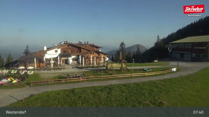 Archiv Foto Webcam Bergrestaurant Talkaser - Westendorf