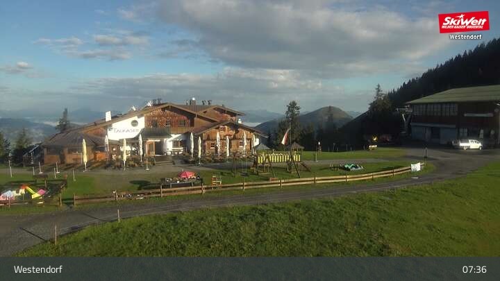 Archiv Foto Webcam Bergrestaurant Talkaser - Westendorf