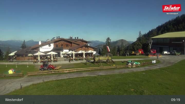 Archiv Foto Webcam Bergrestaurant Talkaser - Westendorf