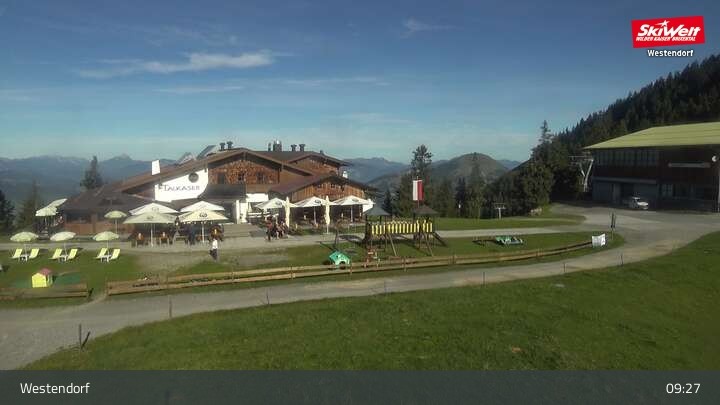 Archiv Foto Webcam Bergrestaurant Talkaser - Westendorf