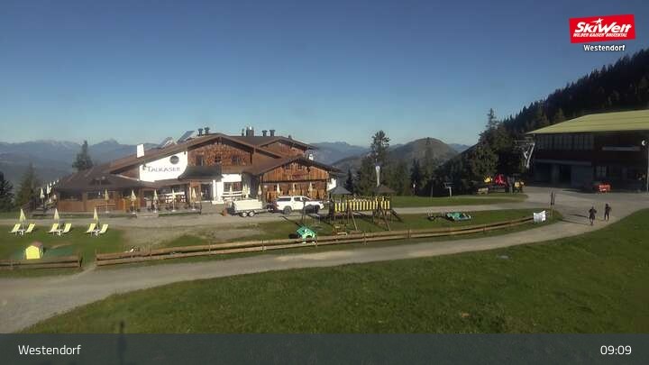 Archiv Foto Webcam Bergrestaurant Talkaser - Westendorf