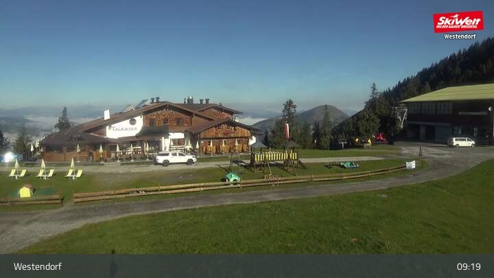 Archiv Foto Webcam Bergrestaurant Talkaser - Westendorf