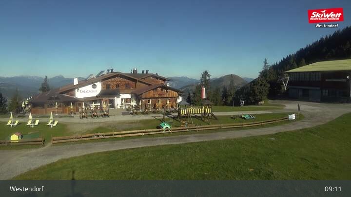 Archiv Foto Webcam Bergrestaurant Talkaser - Westendorf