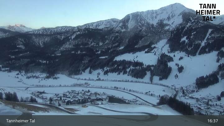 Archiv Foto Webcam Obere Halde - Zöblen / Tannheimer Tal