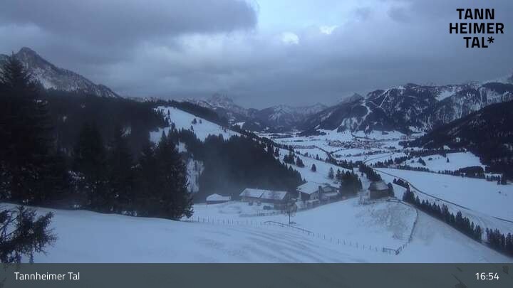 Archiv Foto Webcam Obere Halde - Zöblen / Tannheimer Tal