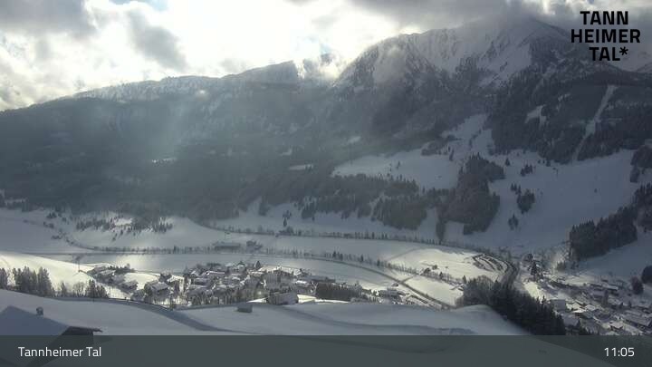 Archiv Foto Webcam Obere Halde - Zöblen / Tannheimer Tal