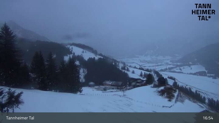 Archiv Foto Webcam Obere Halde - Zöblen / Tannheimer Tal