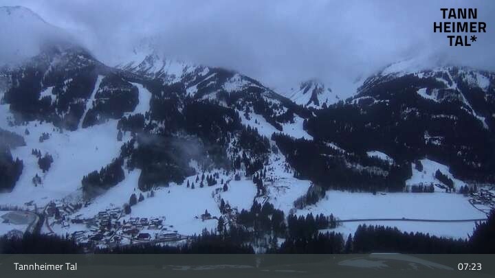 Archiv Foto Webcam Obere Halde - Zöblen / Tannheimer Tal