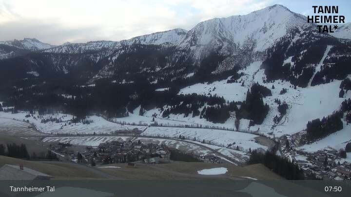 Archiv Foto Webcam Obere Halde - Zöblen / Tannheimer Tal