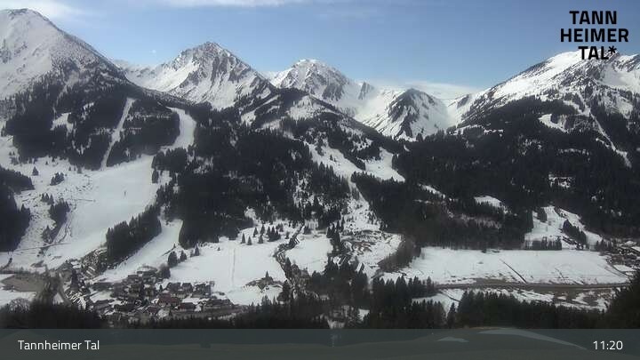 Archiv Foto Webcam Obere Halde - Zöblen / Tannheimer Tal