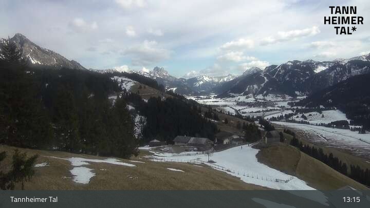 Archiv Foto Webcam Obere Halde - Zöblen / Tannheimer Tal