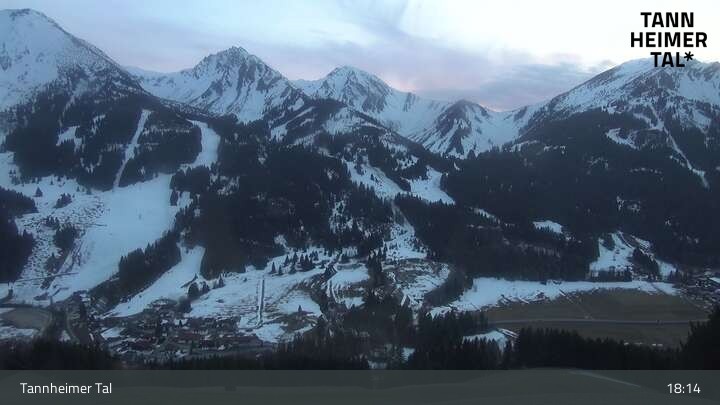 Archiv Foto Webcam Obere Halde - Zöblen / Tannheimer Tal