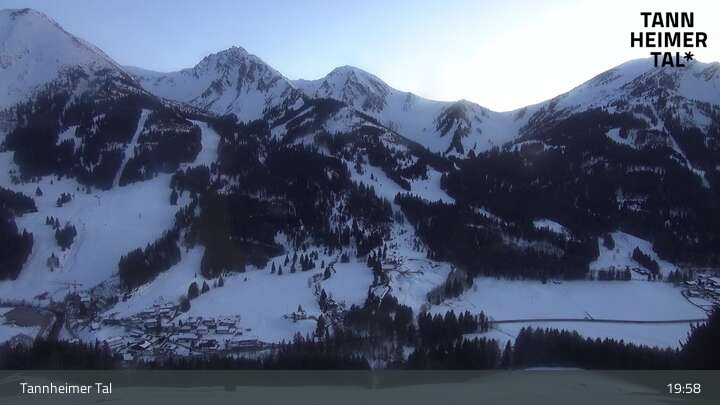 Archiv Foto Webcam Obere Halde - Zöblen / Tannheimer Tal