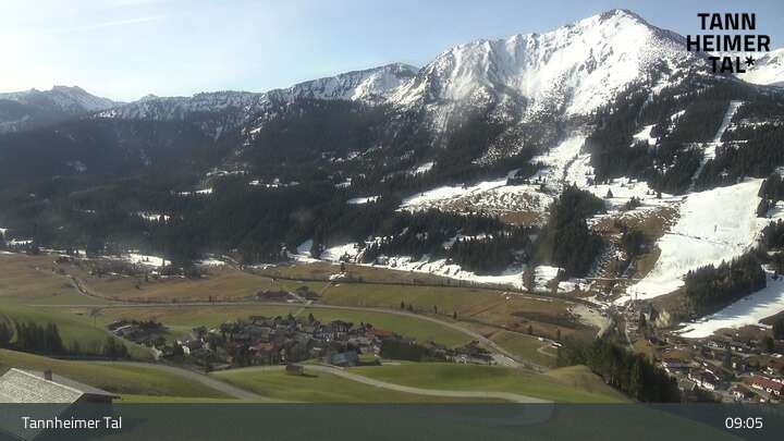 Archiv Foto Webcam Obere Halde - Zöblen / Tannheimer Tal