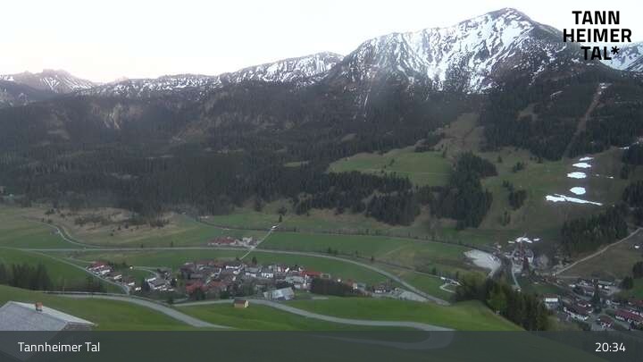Archiv Foto Webcam Obere Halde - Zöblen / Tannheimer Tal