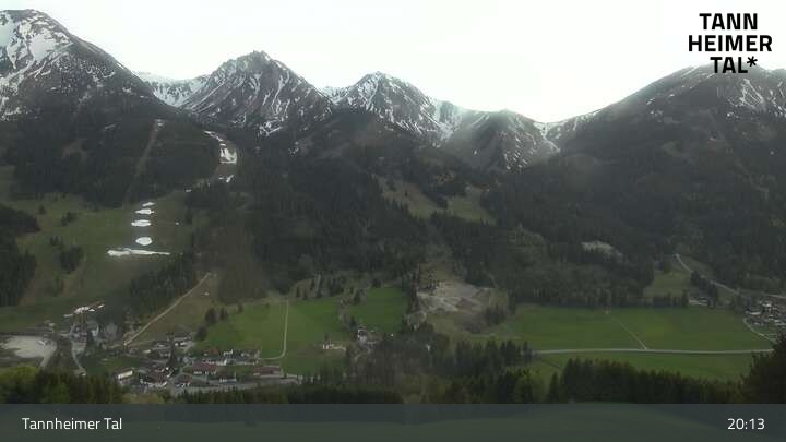 Archived image Webcam Zöblen Tannheim Valley