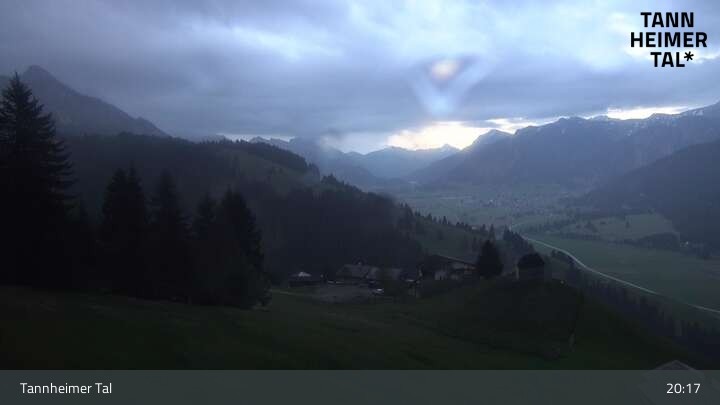 Archiv Foto Webcam Obere Halde - Zöblen / Tannheimer Tal