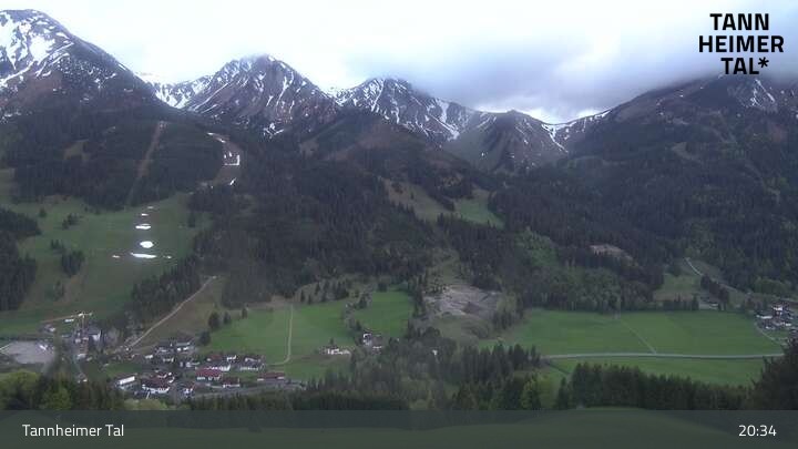 Archiv Foto Webcam Obere Halde - Zöblen / Tannheimer Tal