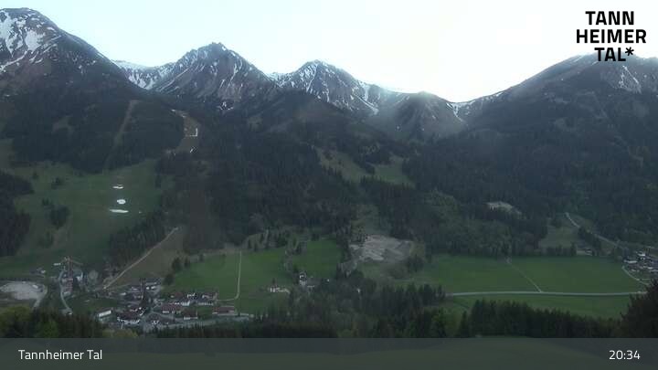 Archiv Foto Webcam Obere Halde - Zöblen / Tannheimer Tal