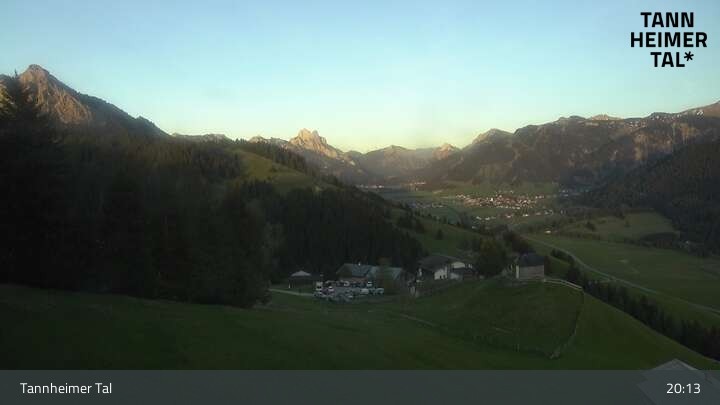 Archiv Foto Webcam Obere Halde - Zöblen / Tannheimer Tal
