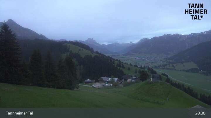 Archiv Foto Webcam Obere Halde - Zöblen / Tannheimer Tal