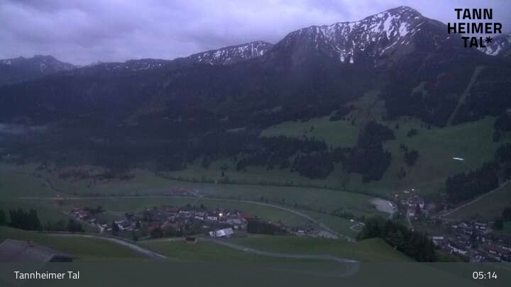 Archived image Webcam Zöblen Tannheim Valley