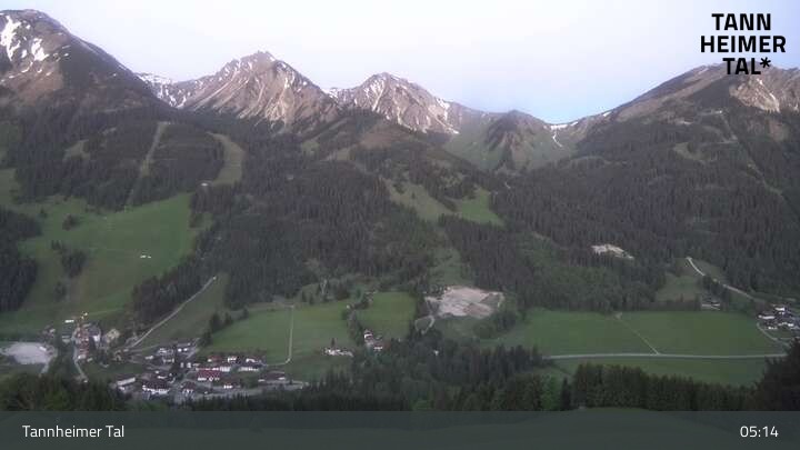 Archiv Foto Webcam Obere Halde - Zöblen / Tannheimer Tal
