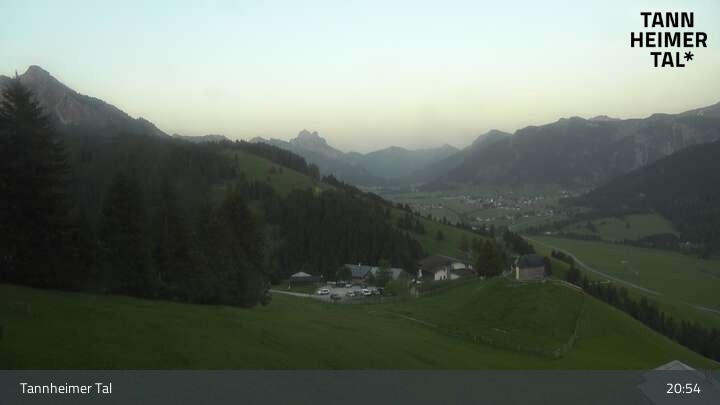 Archived image Webcam Zöblen Tannheim Valley